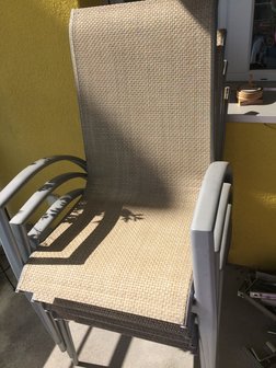 Gartenset mit 4 St&uuml;hlen